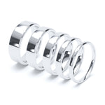 Beveled Court Wedding Ring