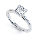 Princess Cut Diamond Solitaire - SLE1004