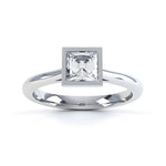 Princess Cut Diamond Solitaire - SLE1004