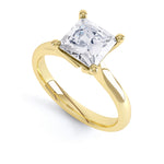 4 claw diamond solitaire ring - SLE1002