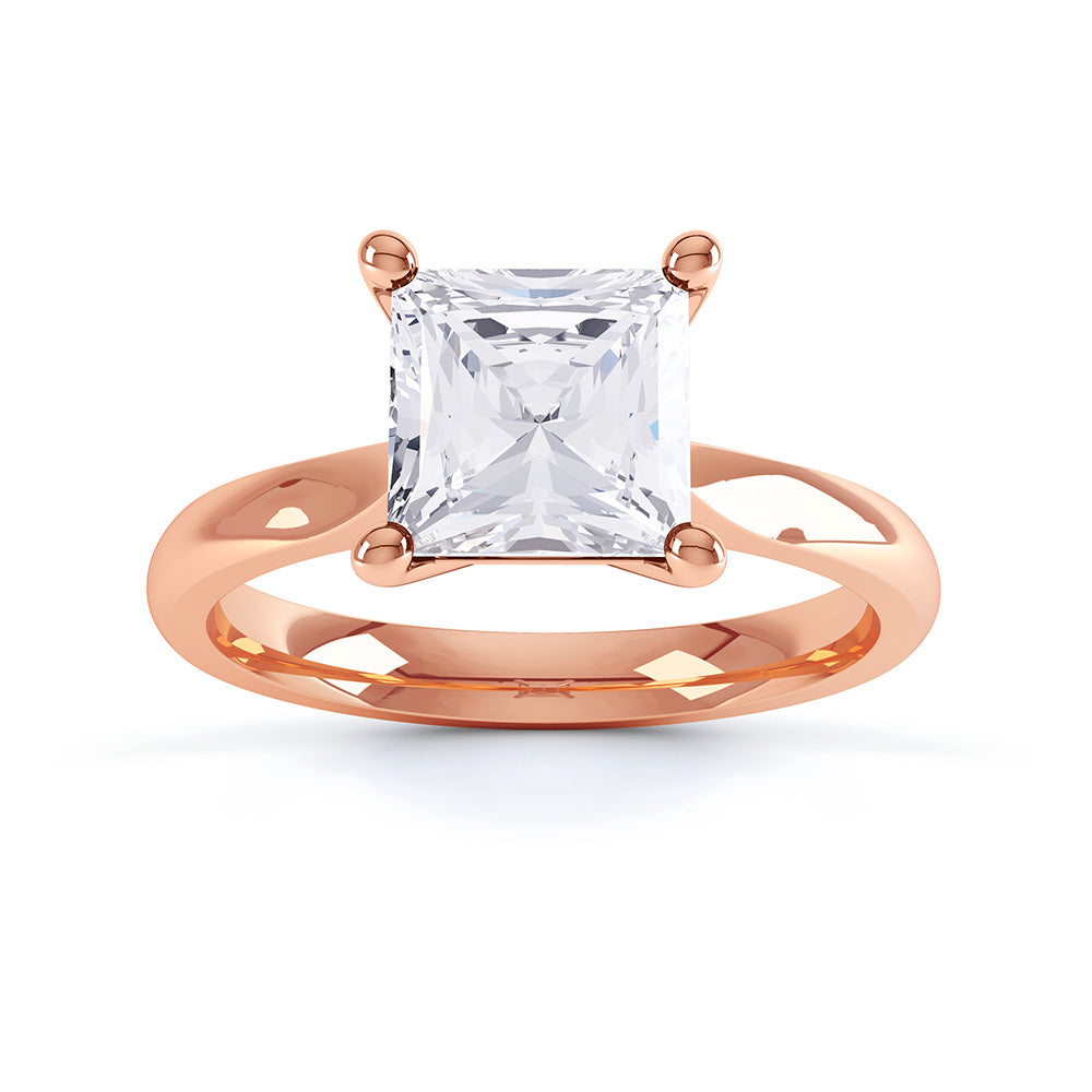 4 claw diamond solitaire ring - SLE1002
