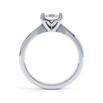 4 Claw Princess Cut Diamond Solitaire - SLE1005