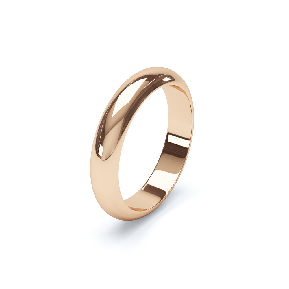 D Shape Wedding Ring