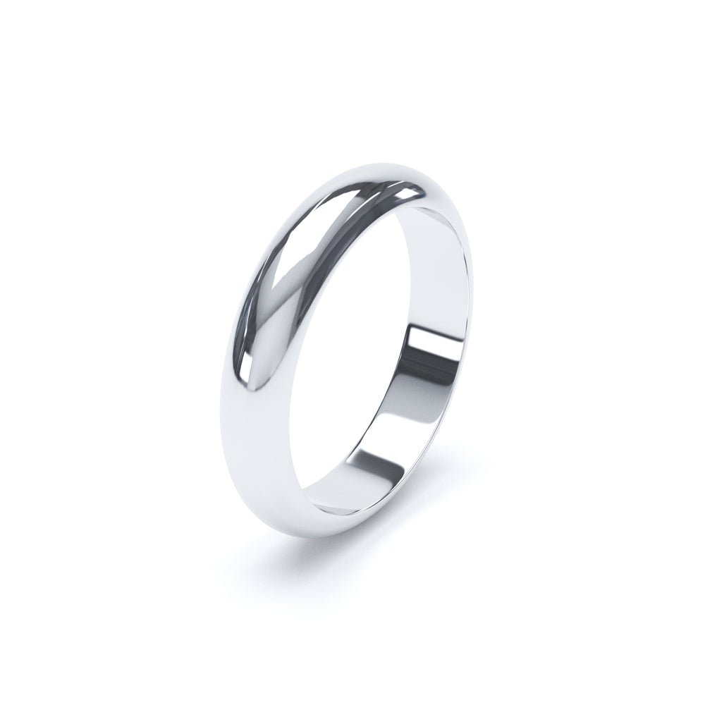 D Shape Wedding Ring