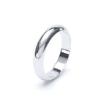 D Shape Wedding Ring