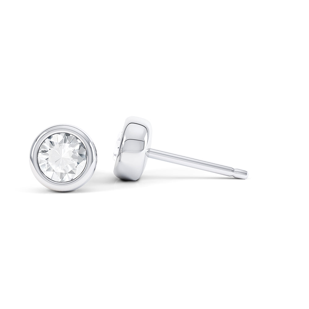 Round Diamond Studs - SLE2001