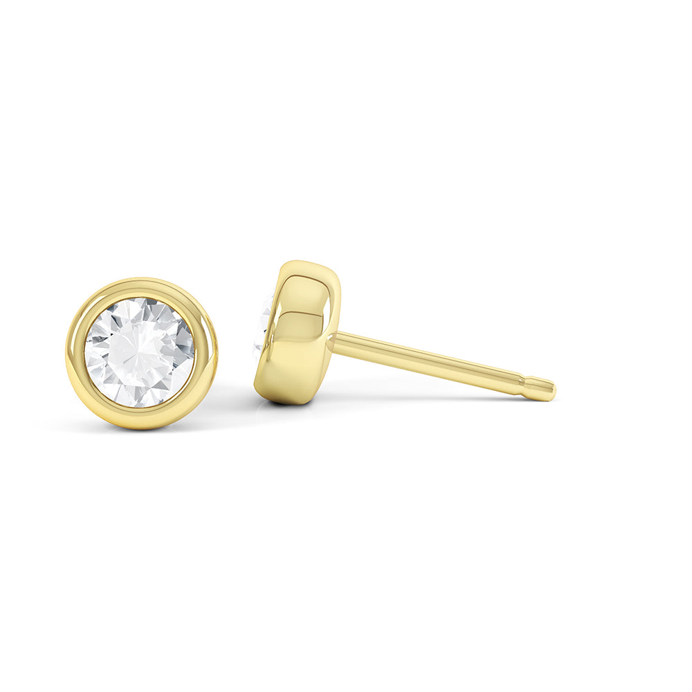 Round Diamond Studs - SLE2001