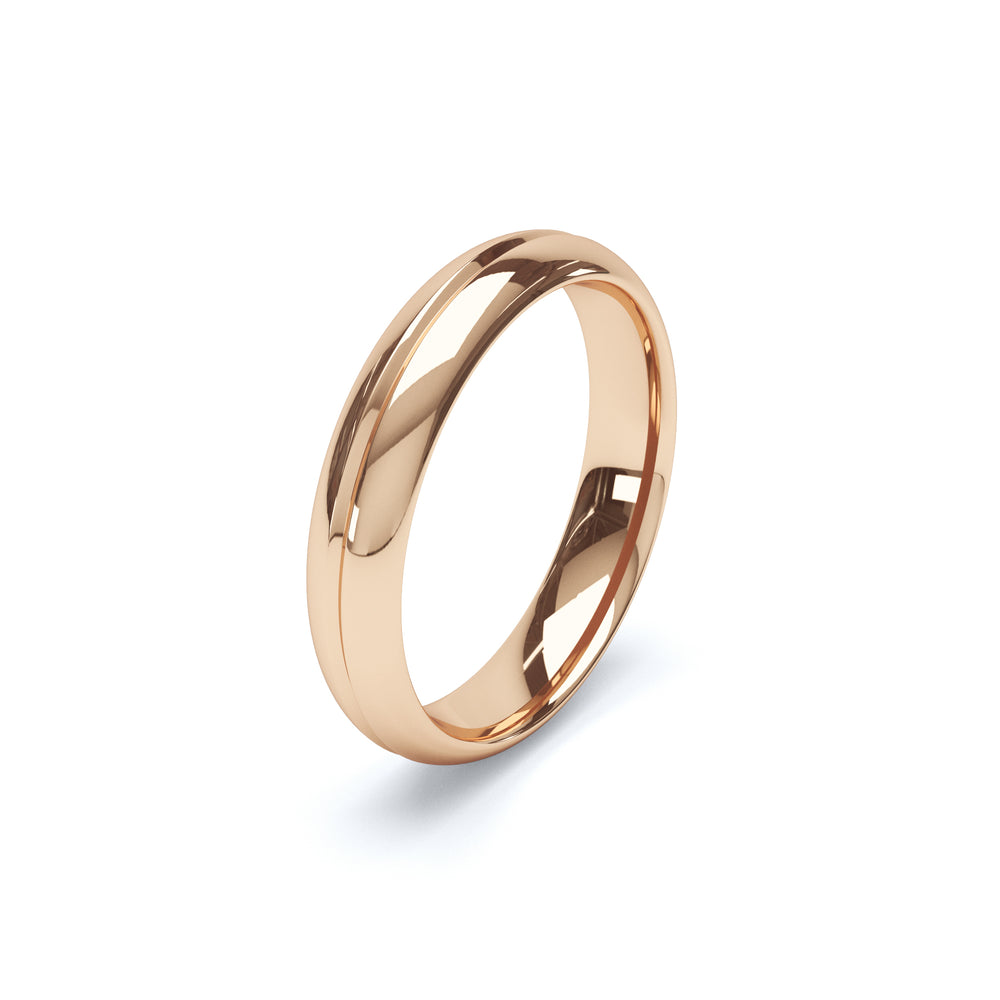 Paris Groove Wedding Ring