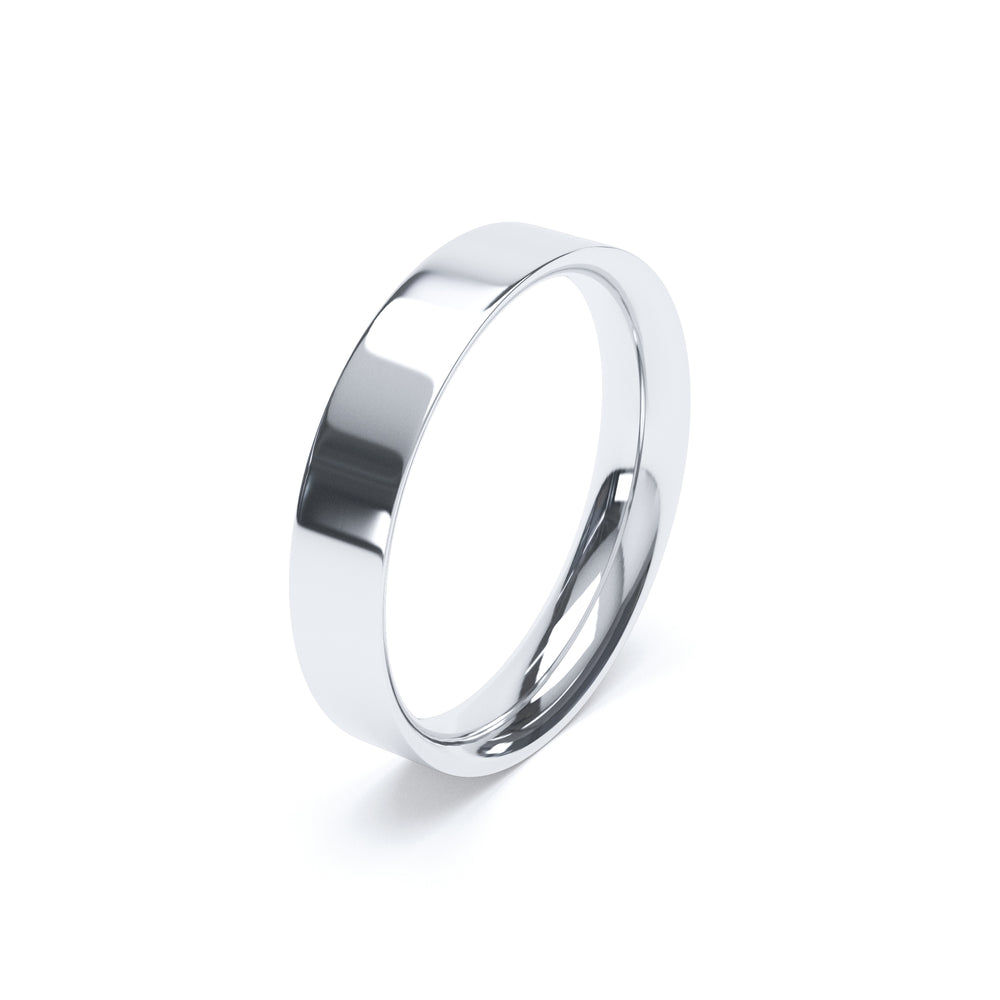 Flat Court Wedding Ring