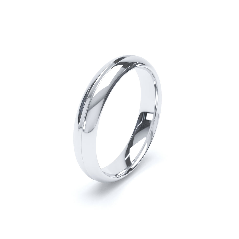 Paris Groove Wedding Ring