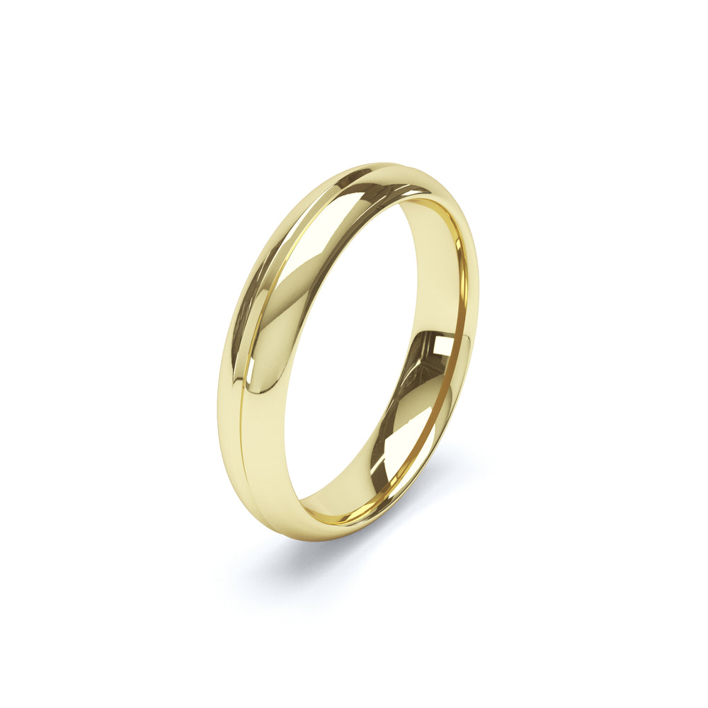 Paris Groove Wedding Ring