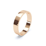 Flat Profile Wedding Ring