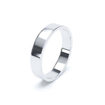 Flat Profile Wedding Ring