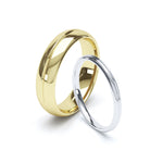 Paris Groove Wedding Ring