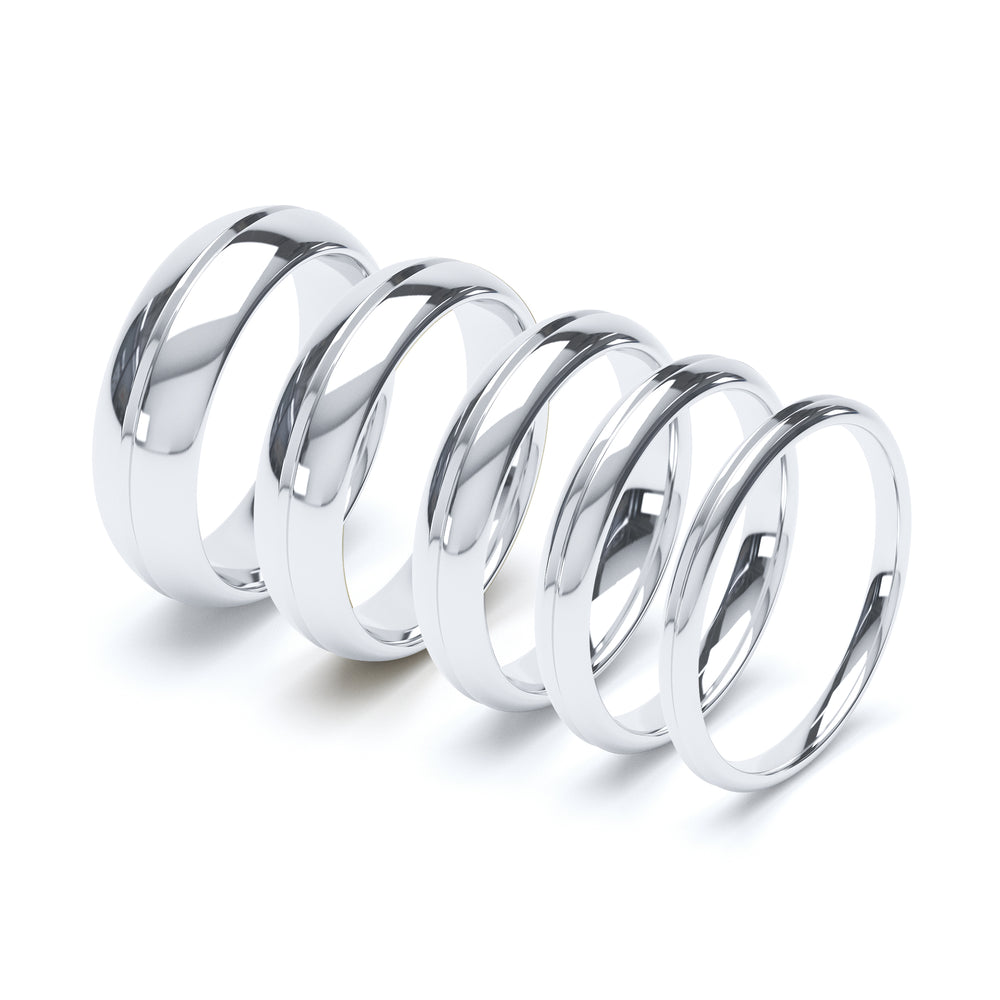 Paris Groove Wedding Ring