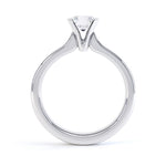 Round Solitaire Diamond Engagement Ring - SLE1008