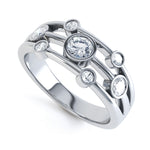 3 tier 7 diamond cluster  - SLE1017
