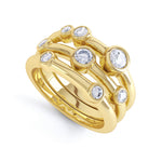 3 tier 8 diamond cluster  - SLE1018